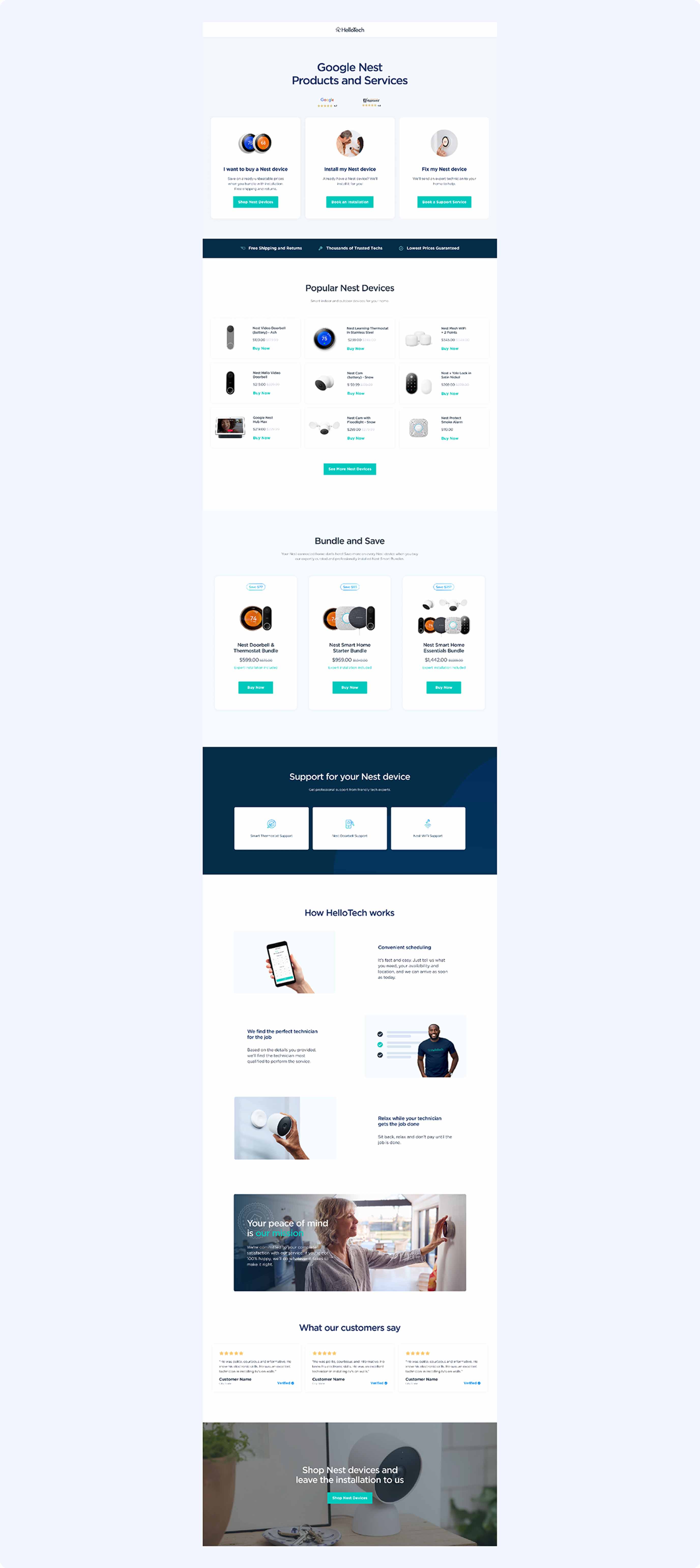 Landing Pages